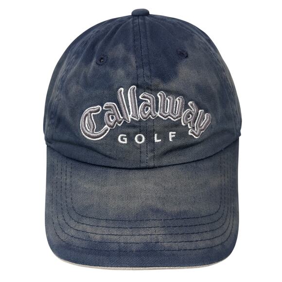 Callaway Golf Slideback Baseball Cap Blue One Size Adjustable Embroidered - Picture 1 of 10